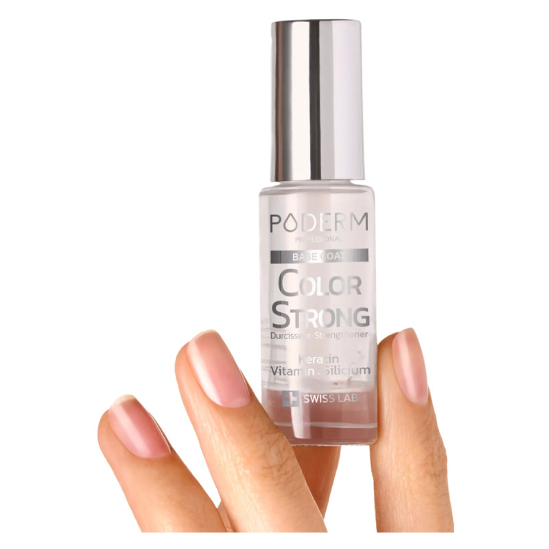Poderm Base Coat Color Strong Durcisseur 8ml