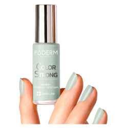 Poderm Vernis Color Strong Durcisseur Soft sage 8ml