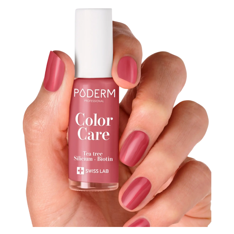 Poderm Vernis Color Care Tea tree 933 Bois de rose 8ml