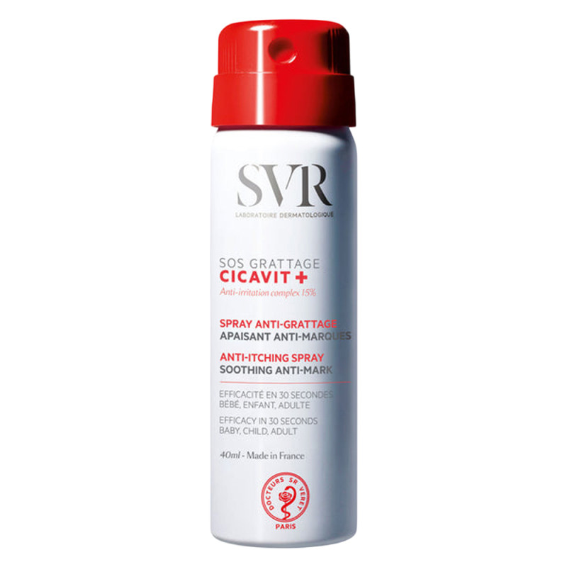 SVR Cicavit+ SOS Grattage Spray anti-grattage apaisant 40ml