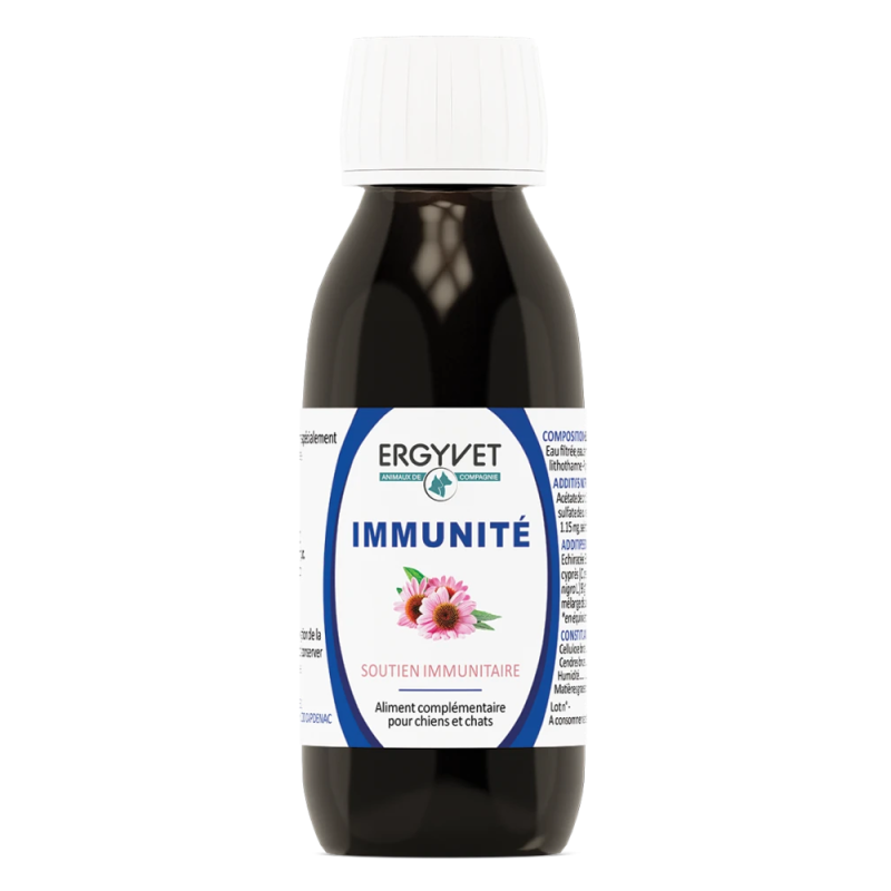 Ergyvet Immunité chiens et chats 100ml