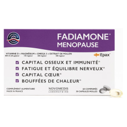 Fadiamone Ménopause 60 comprimés + 30 capsules molles