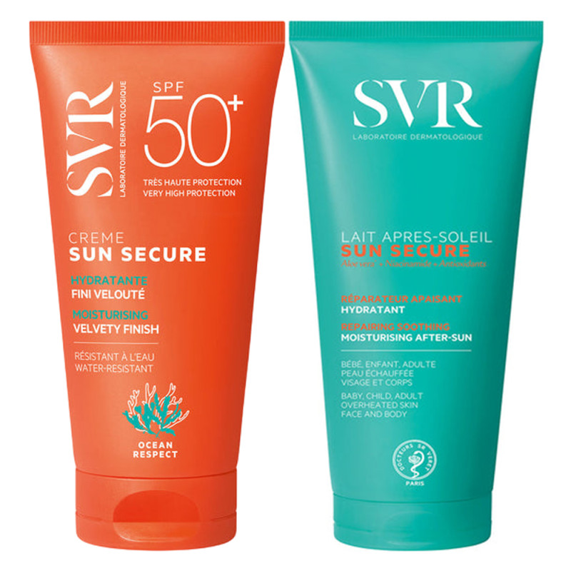 SVR Coffret Sun Secure Crème SPF50+ 50ml + Après-soleil 50ml