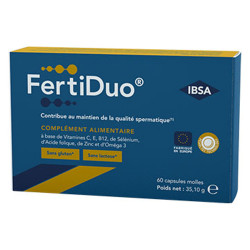 Ibsa FertiDuo 60 capsules molles