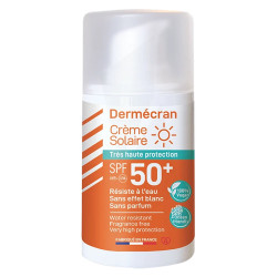 Dermécran Crème solaire très haute protection SPF50+ 15ml