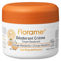 Florame Déodorant crème orange mandarine 50gr