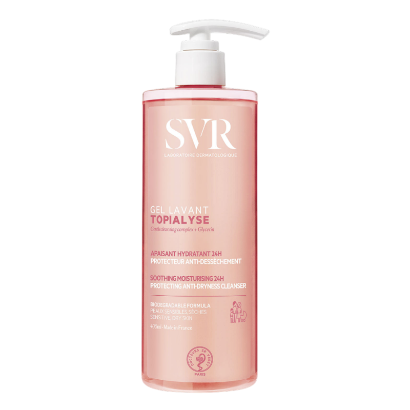 SVR Topialyse Gel lavant apaisant hydratant 400ml