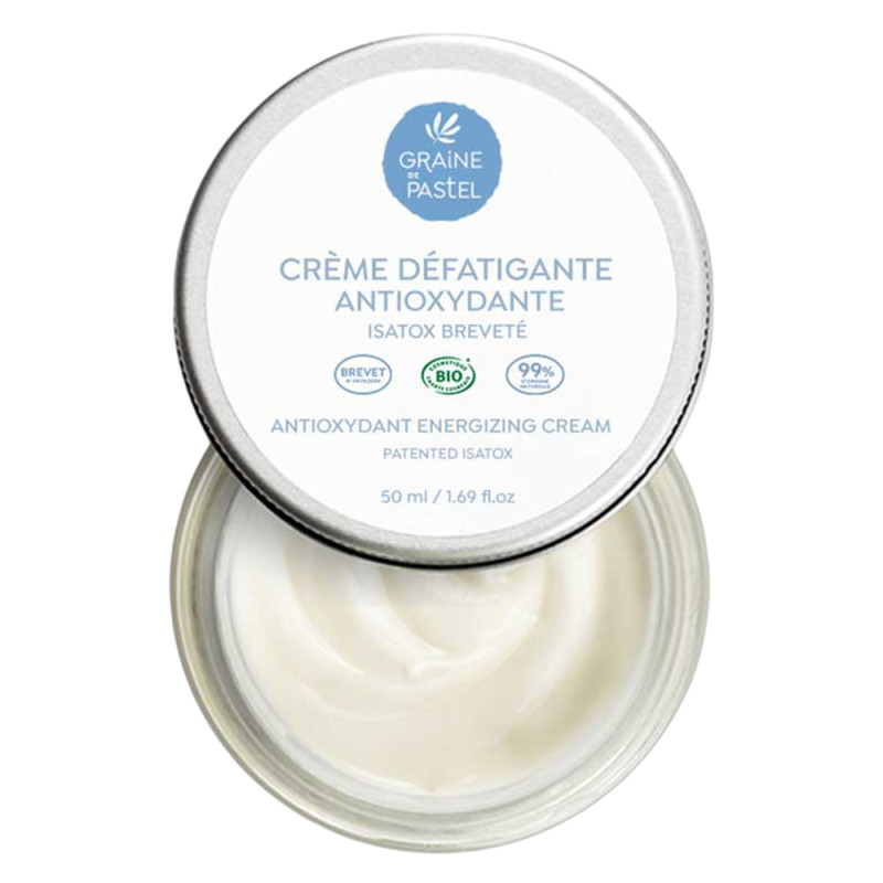 Graine de Pastel Crème défatigante antioxydante bio 50ml