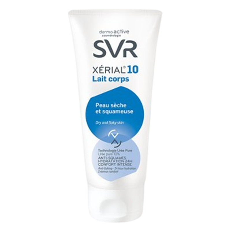 SVR Xerial 10 Lait Corps peau sèche et squameuse 200ml
