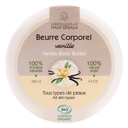 Laboratoire du Haut-Ségala Beurre corporel vanille bio 120ml