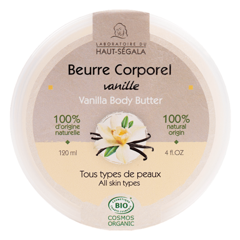 Laboratoire du Haut-Ségala Beurre corporel vanille bio 120ml