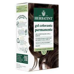 Herbatint Soin colorant permament 5D châtain clair doré 170ml