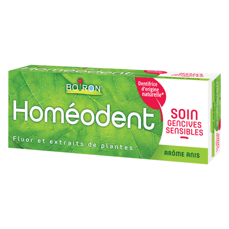 Boiron Homéodent soin gencives sensibles arôme Anis 75ml