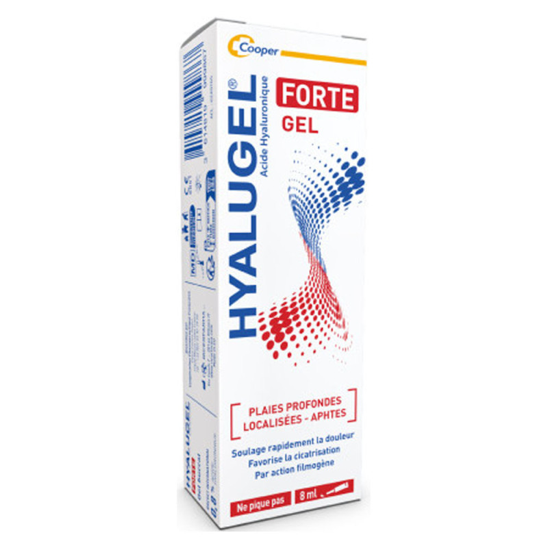 Hyalugel Forte Gel Buccal à l'Acide Hyaluronique 8ml