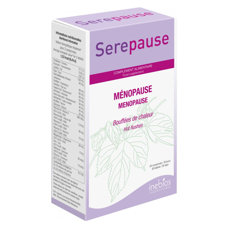 Inebios Serepause Ménopause 60 comprimés