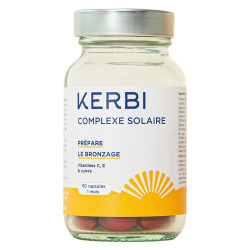 Kerbi Complexe Solaire prépare le bronzage 60 capsules