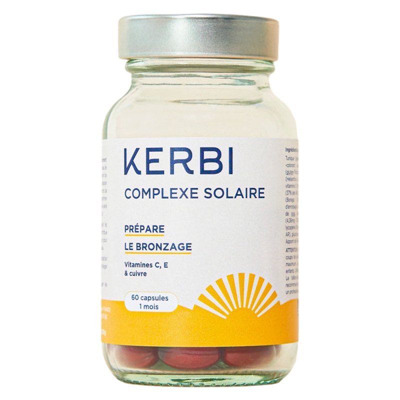 Kerbi Complexe Solaire prépare le bronzage 60 capsules