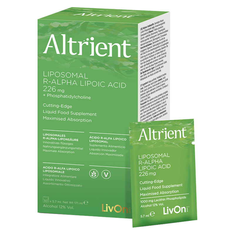 Altrient Liposomal R-Alpha Lipoic Acid 226 mg 30 sachets
