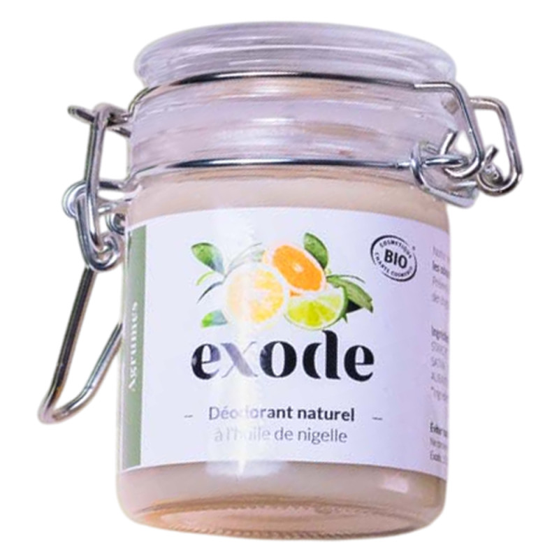 Exode Déodorant Naturel Baume Agrumes bio 50gr