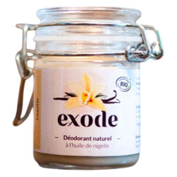 Exode Déodorant Naturel Baume Vanille bio 50gr