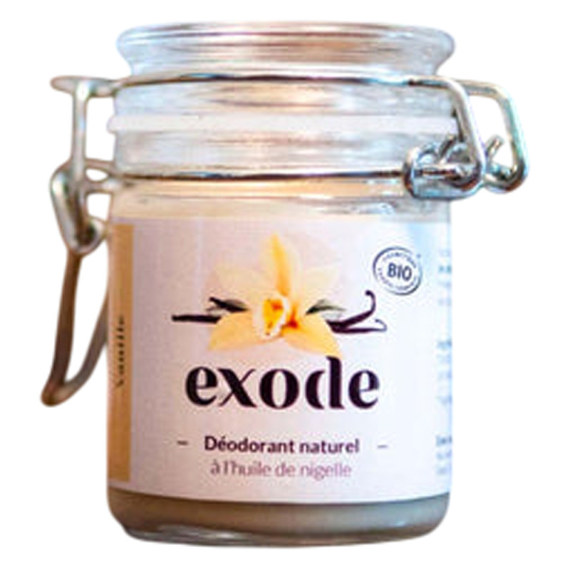 Exode Déodorant Naturel Baume Vanille bio 50gr