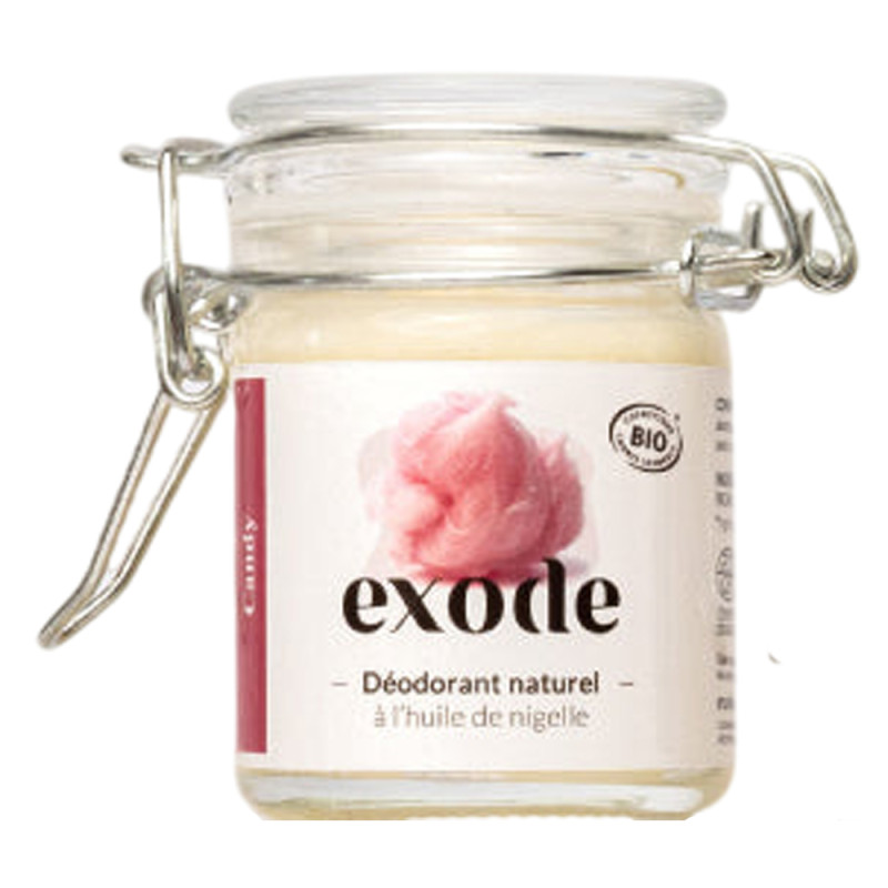 Exode Déodorant Naturel Baume Candy bio 50gr
