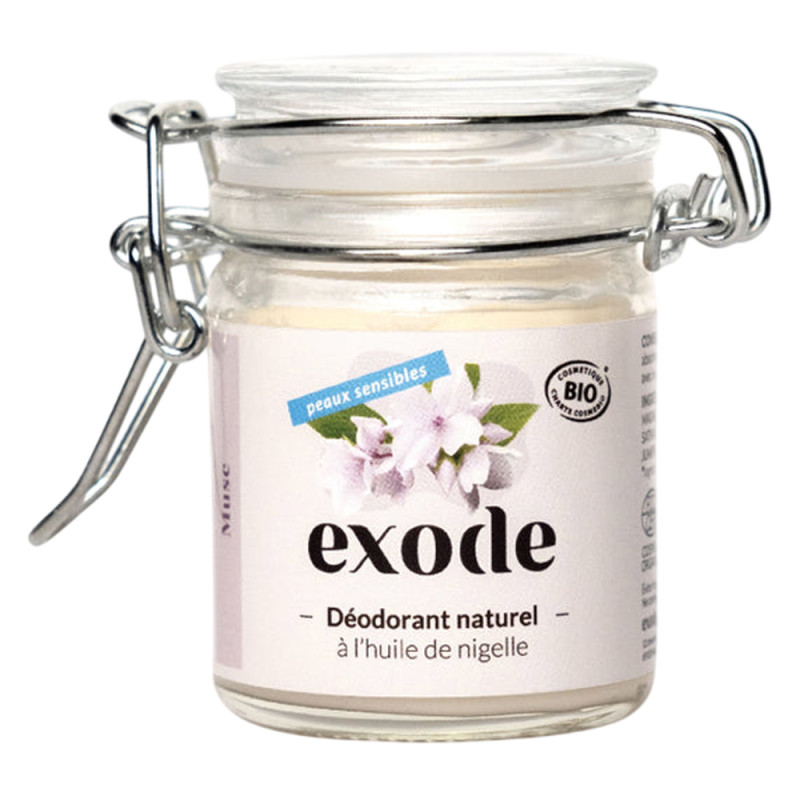 Exode Déodorant Naturel Peaux sensibles Musc 50gr