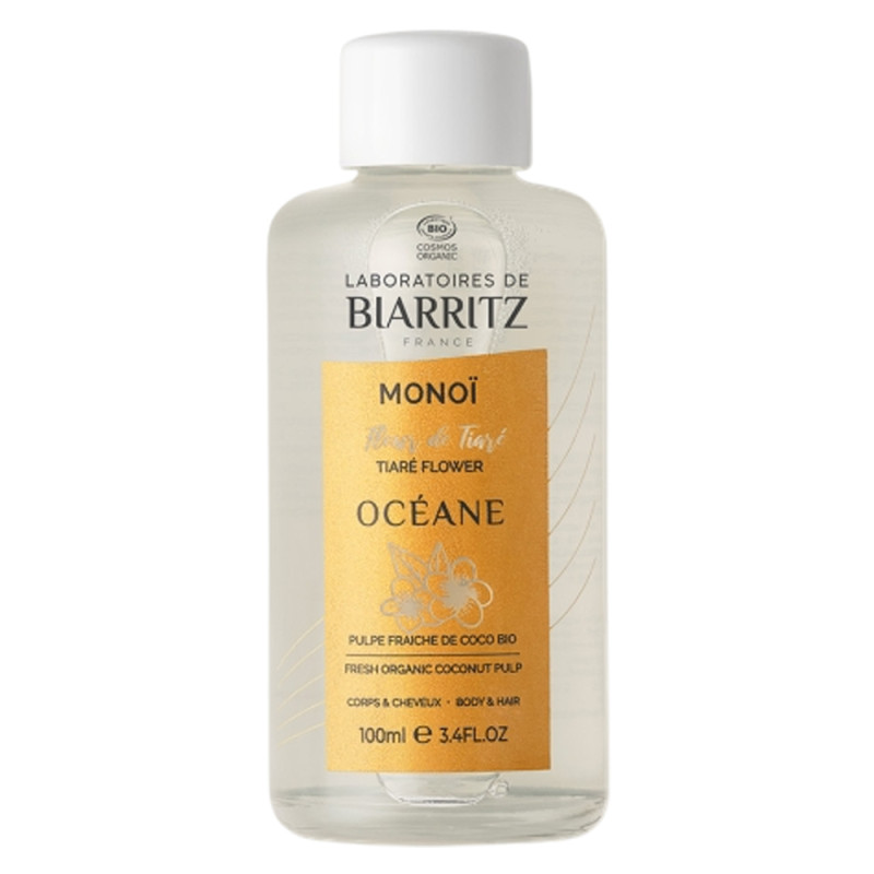 Laboratoires de Biarritz Océane Monoï fleur de tiaré bio 100ml