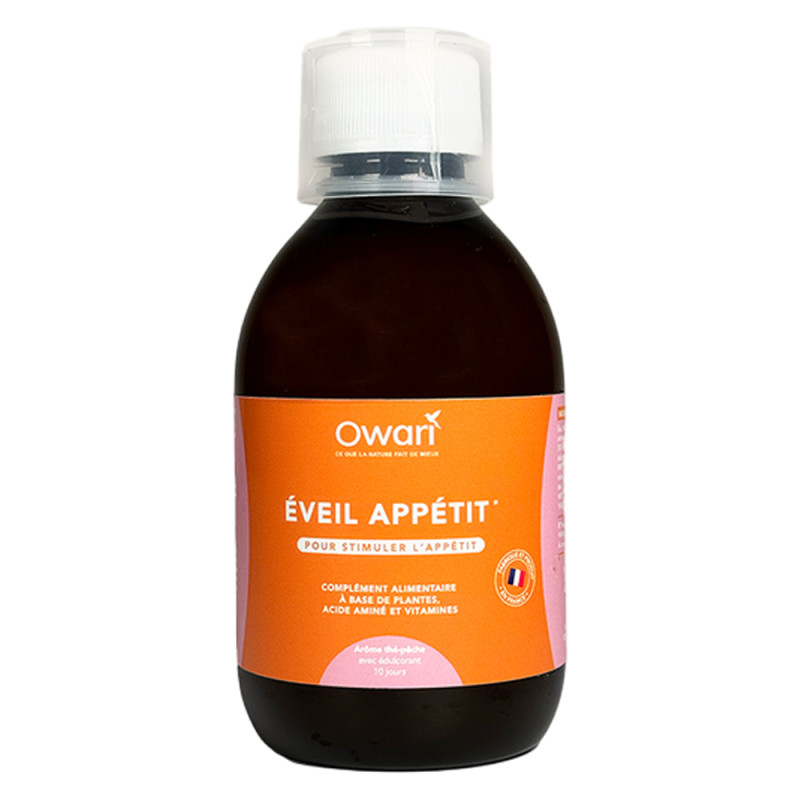 Owari Éveil Appétit Sirop 250ml