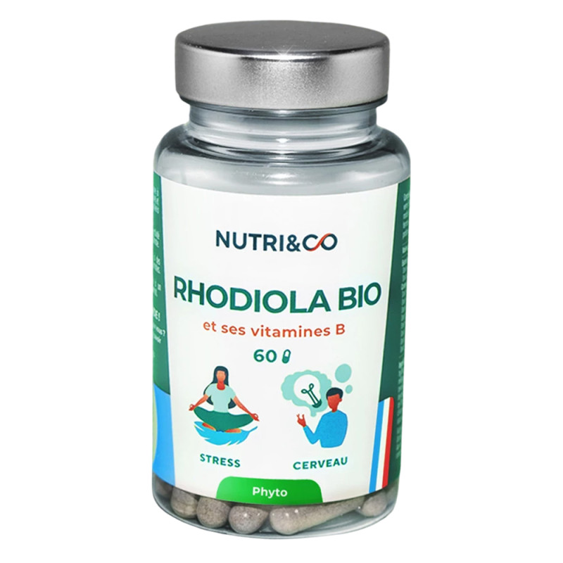 Nutri&Co Rhodiola Bio 60 gélules