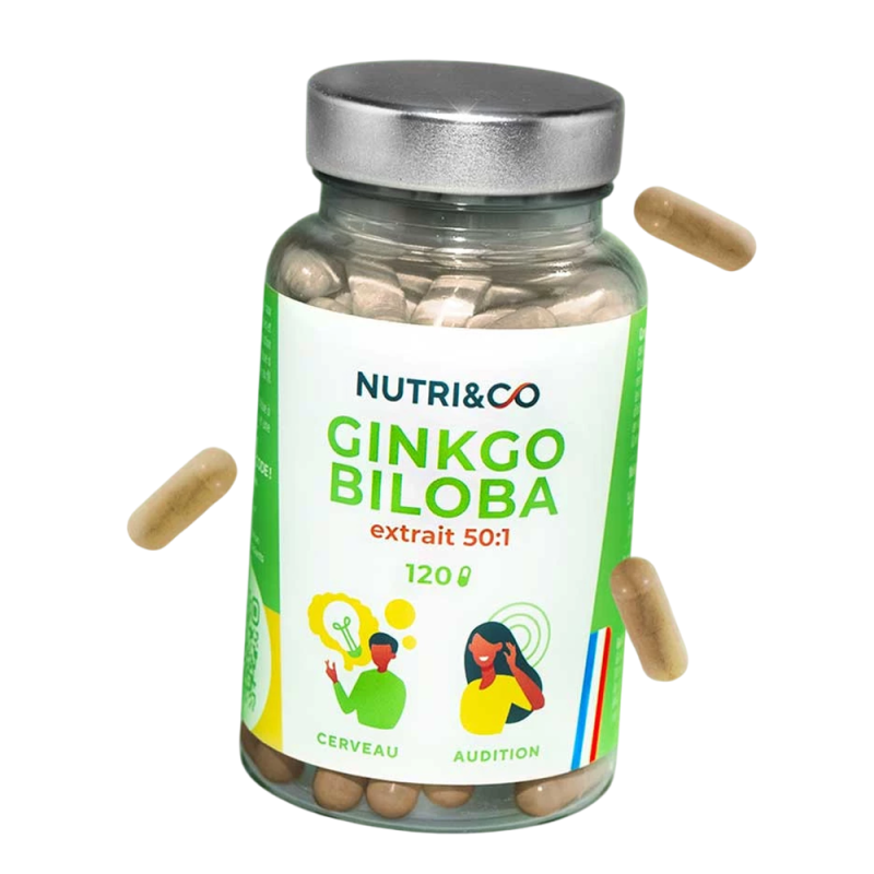 Nutri&Co Ginkgo Biloba 120 gélules