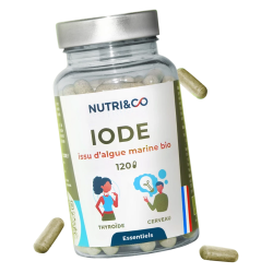 Nutri&Co Iode d'Algue marine bio 120 gélules