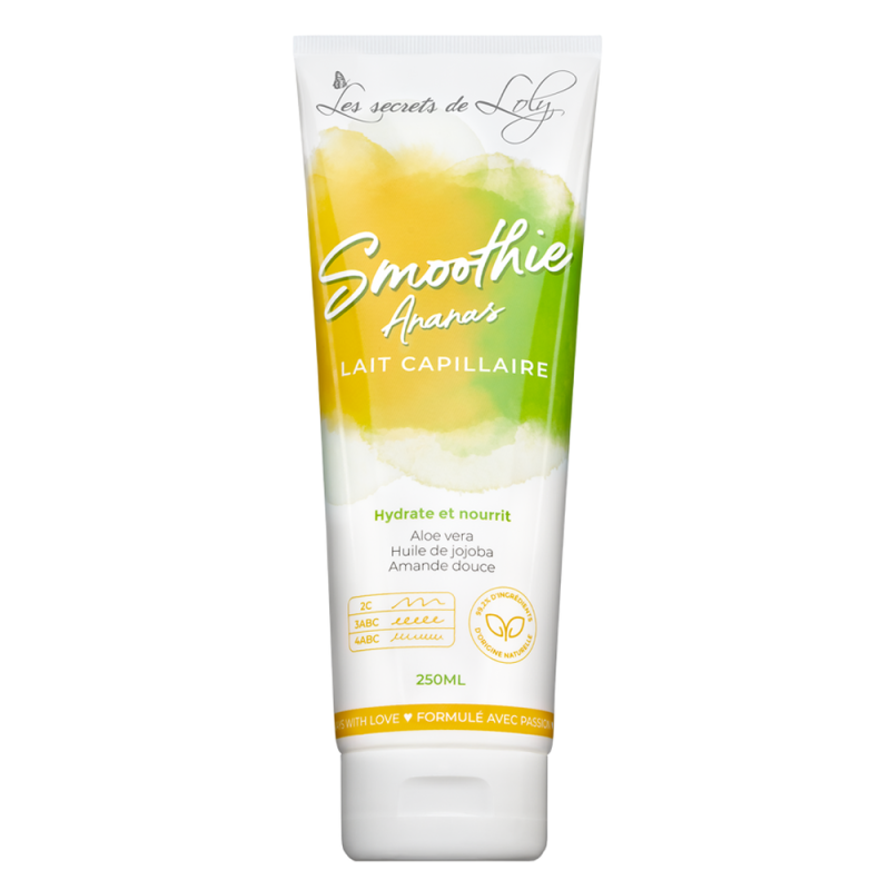 Les secrets de Loly Smoothie Ananas lait capillaire 250ml