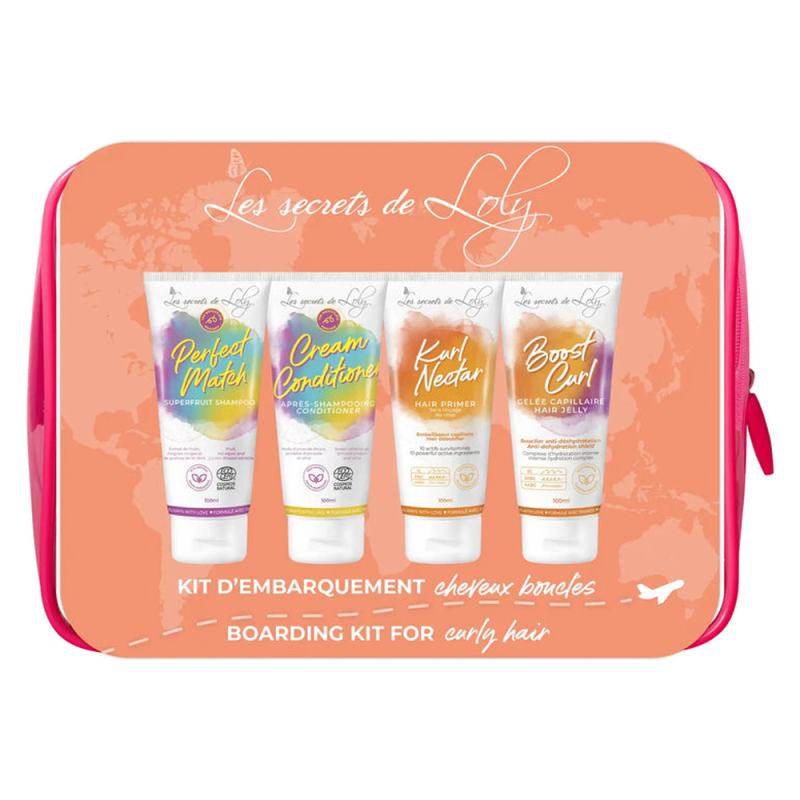 Les secrets de Loly Kit d'embarquement cheveux bouclés