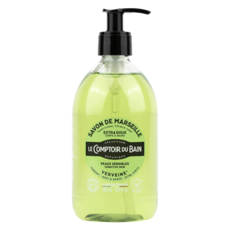 Le Comptoir du Bain Savon Traditionnel de Marseille Verveine 1L