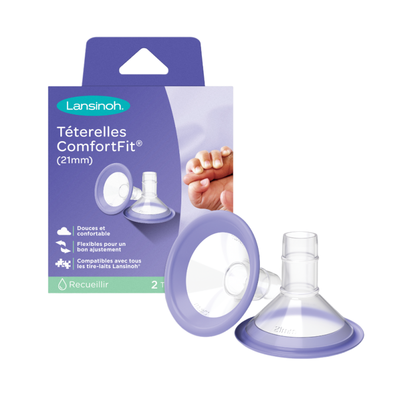Lansinoh Téterelles ComfortFit 2x21mm