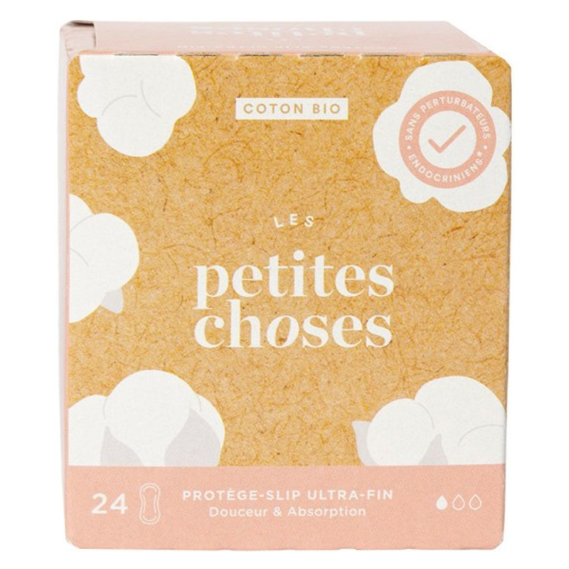 Les Petites Choses Protège-Slip Ultra-Fin coton bio boîte de 24