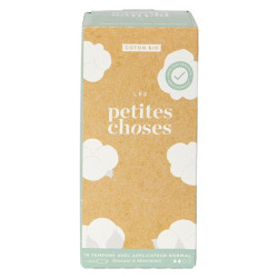 Les Petites Choses Tampon avec Applicateur Normal bio boîte de 16