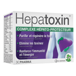 3C Pharma Hepatoxin 60 comprimés