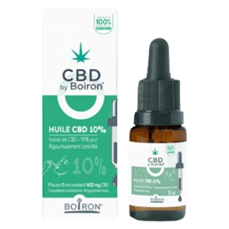 Boiron Huile CBD 15 % en gouttes 15ml