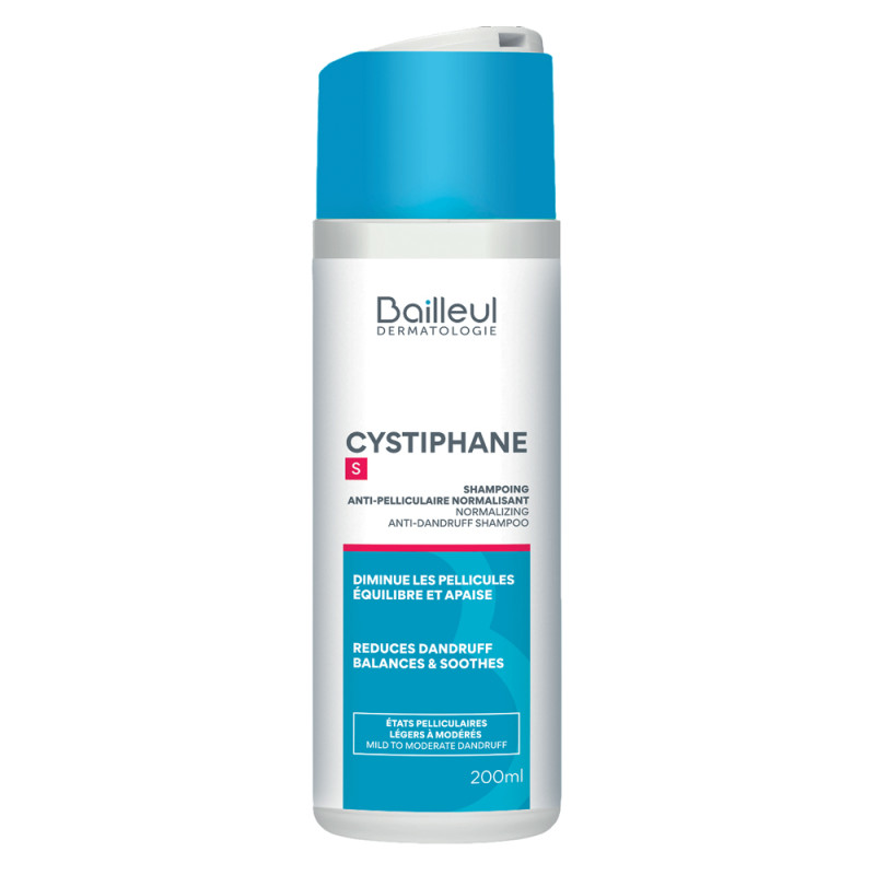 Bailleul Cystiphane S Shampooing anti-pelliculaire normalisant 200ml