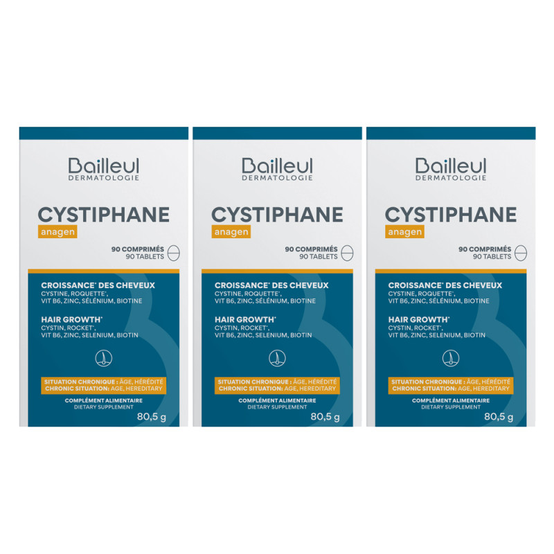 Bailleul Cystiphane Anagen 3x90 comprimés