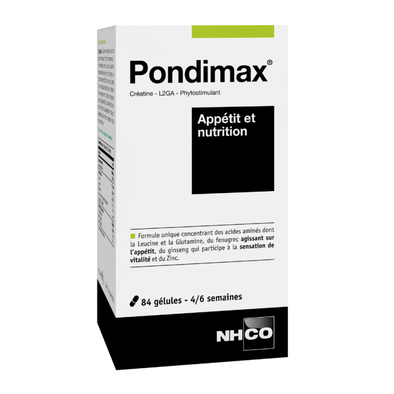 Nhco Pondimax appétit et nutrition 84 gélules
