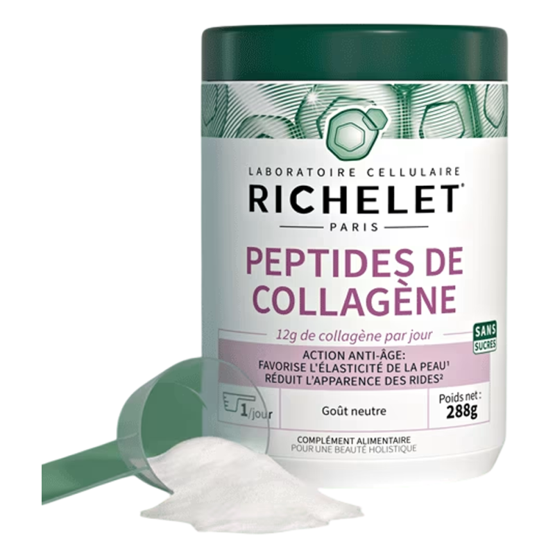 Richelet Peptides de collagène goût neutre 288gr