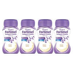 Nutricia Fortimel Compact Protein 2.4 kcal/ml fruits rouges lot de 4x125ml