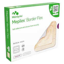 Mölnlycke Mepilex Border Flex Pansement 10 x 30cm 10 pièces