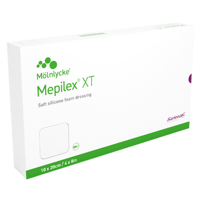 Mölnlycke Mepilex XT Pansement 10 x 21cm 16 pièces