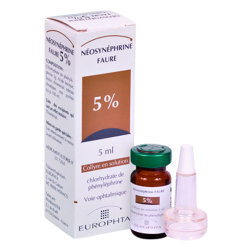Europhta Néosynéphrine 5% Faure collyre en solution 5ml