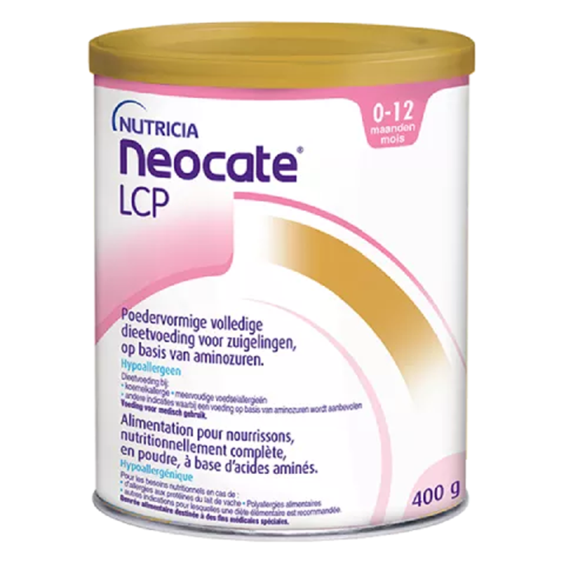 Nutricia Neocate Lcp Lait poudre 0-12 mois 400gr