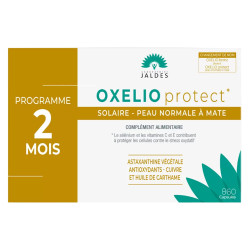 Jaldes Oxelio Protect Solaire peau normale à mate 60 capsules